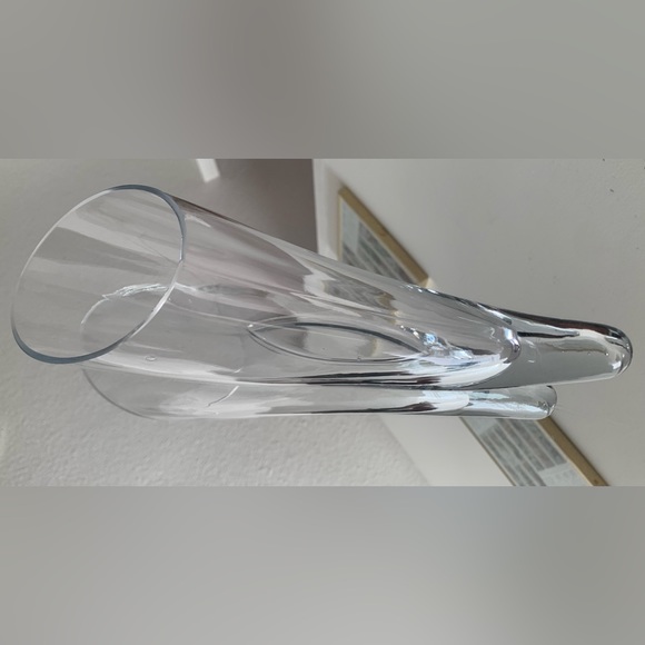 Glass Cornucopia/Horn Vase - Picture 4 of 7